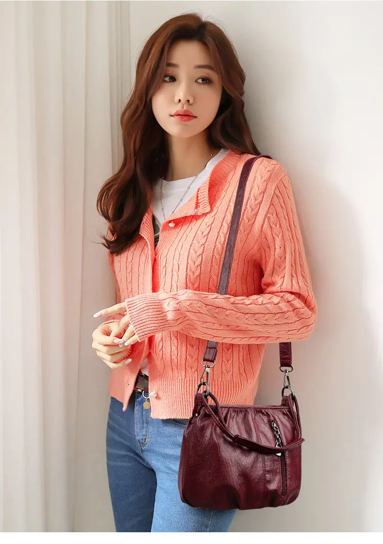 Black PU Leather Crossbody Bag for Women — feature 14
