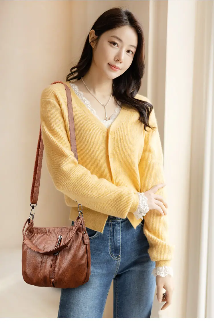 Black PU Leather Crossbody Bag for Women — feature 15
