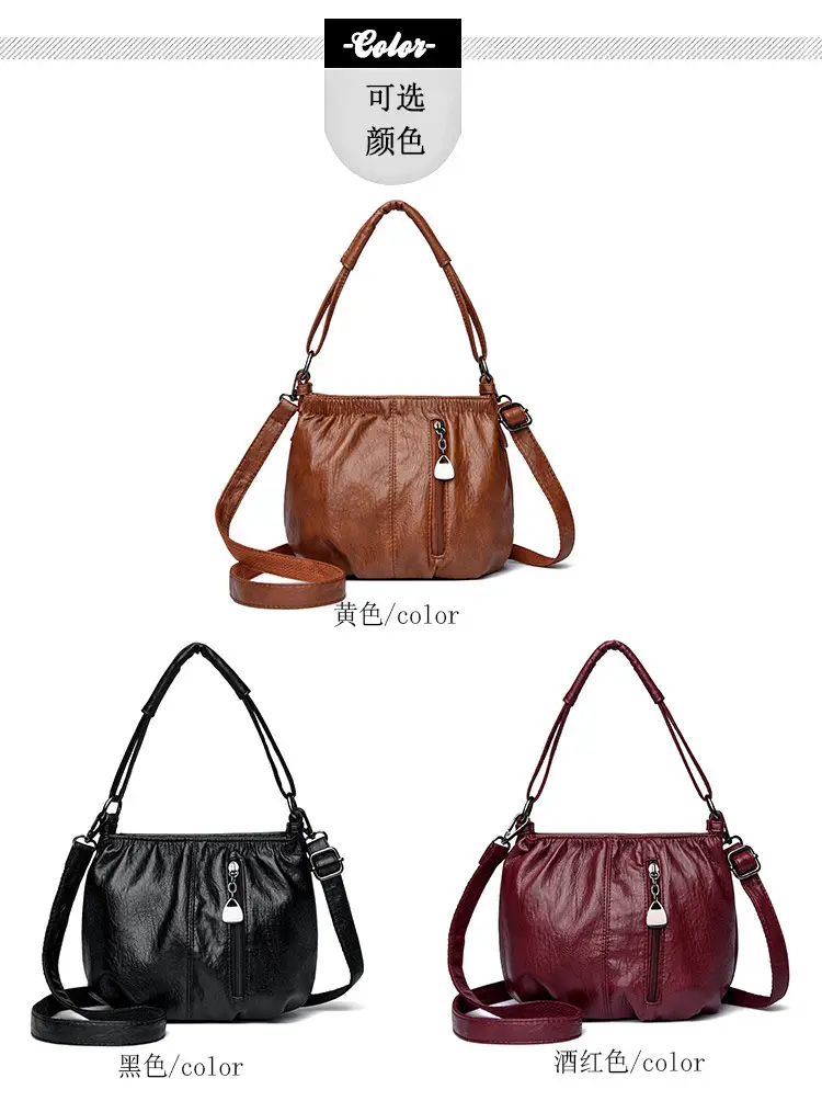 Black PU Leather Crossbody Bag for Women — feature 17