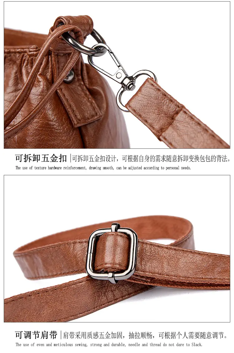 Black PU Leather Crossbody Bag for Women — feature 24