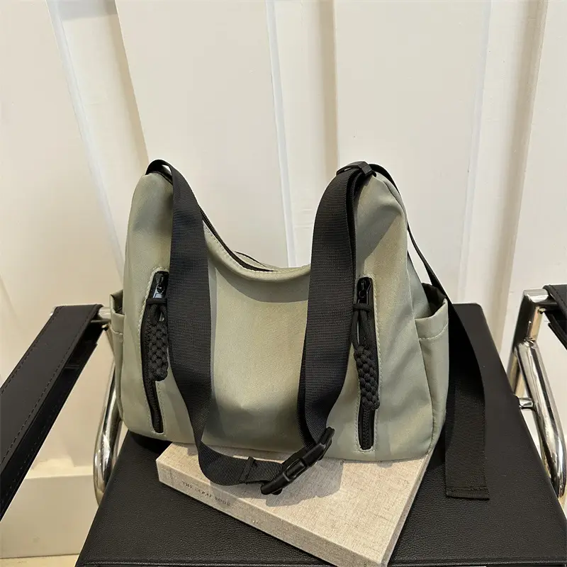 Black Large Capacity Casual Shoulder Crossbody Bag 2024 - Image 7