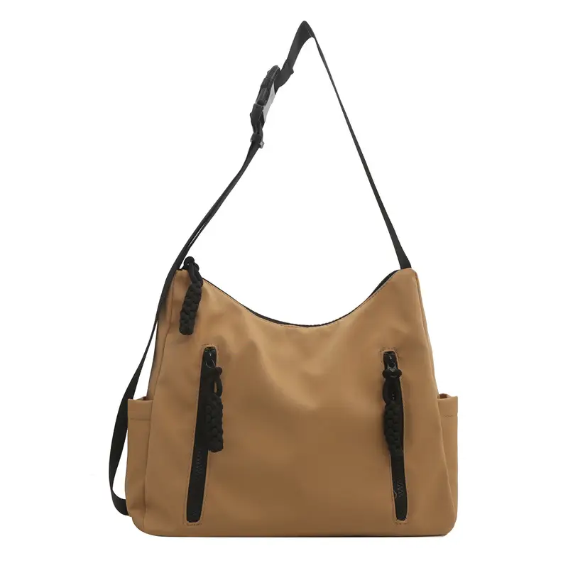 Black Large Capacity Casual Shoulder Crossbody Bag 2024 - Image 9