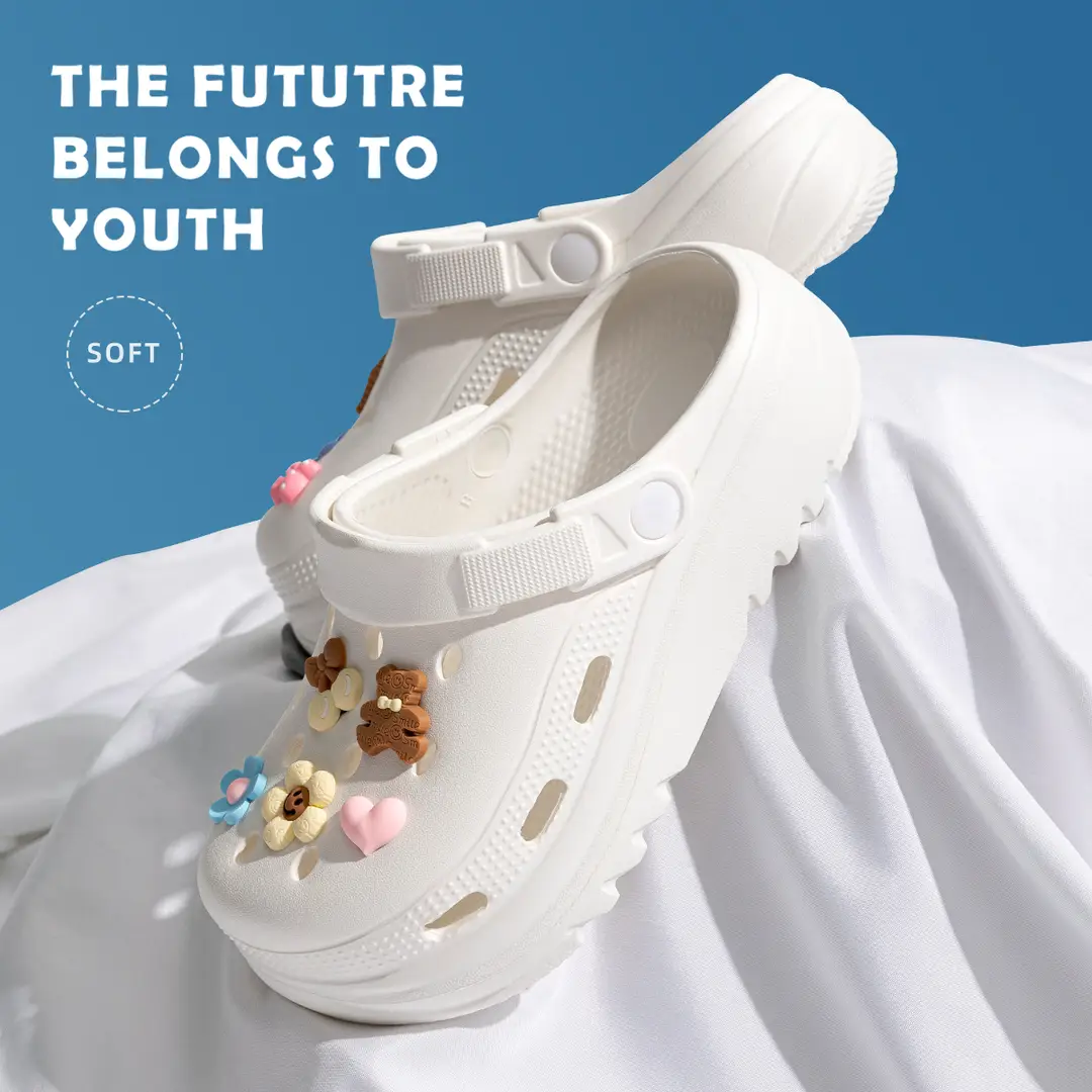 Operating Room Clogs for Women, Summer Outdoor Wear, 2026 New Model, Nurse Hospital Eva Thick-Soled Slippers with a Soft Stepping Feel for Women - Image 38