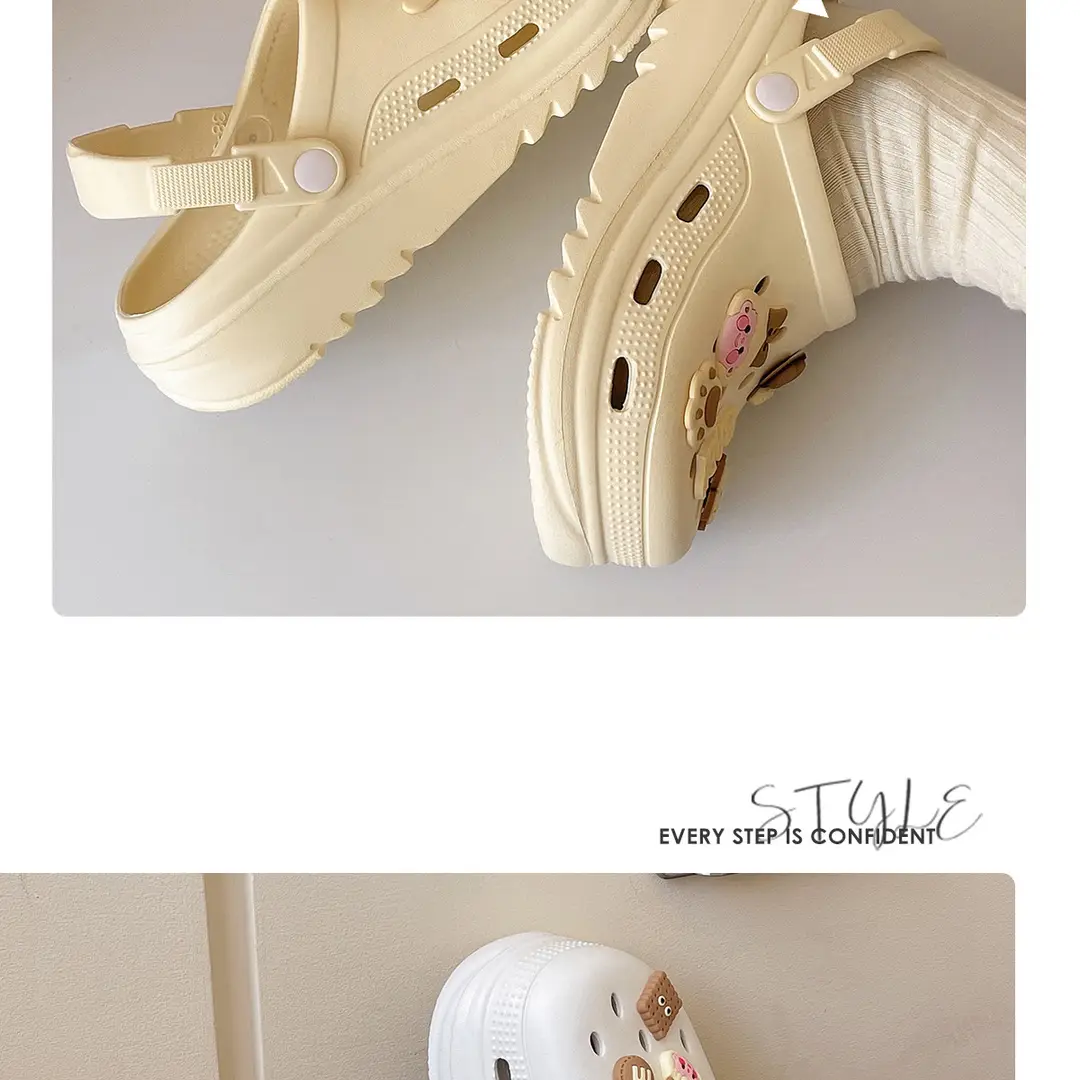 Operating Room Clogs for Women, Summer Outdoor Wear, 2026 New Model, Nurse Hospital Eva Thick-Soled Slippers with a Soft Stepping Feel for Women — feature 18