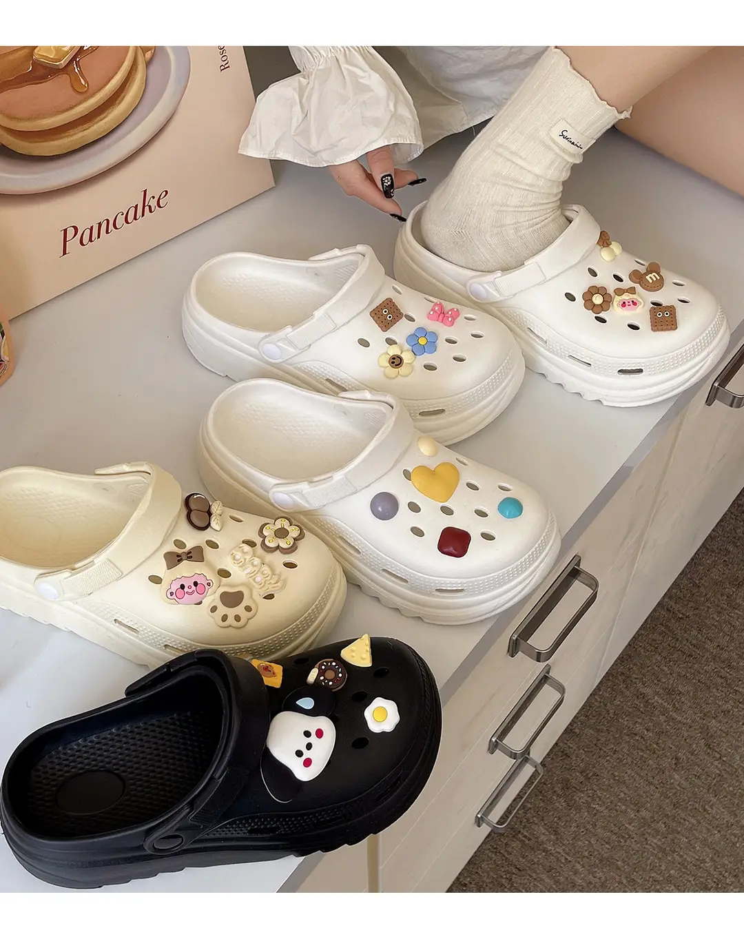Operating Room Clogs for Women, Summer Outdoor Wear, 2026 New Model, Nurse Hospital Eva Thick-Soled Slippers with a Soft Stepping Feel for Women — feature 20