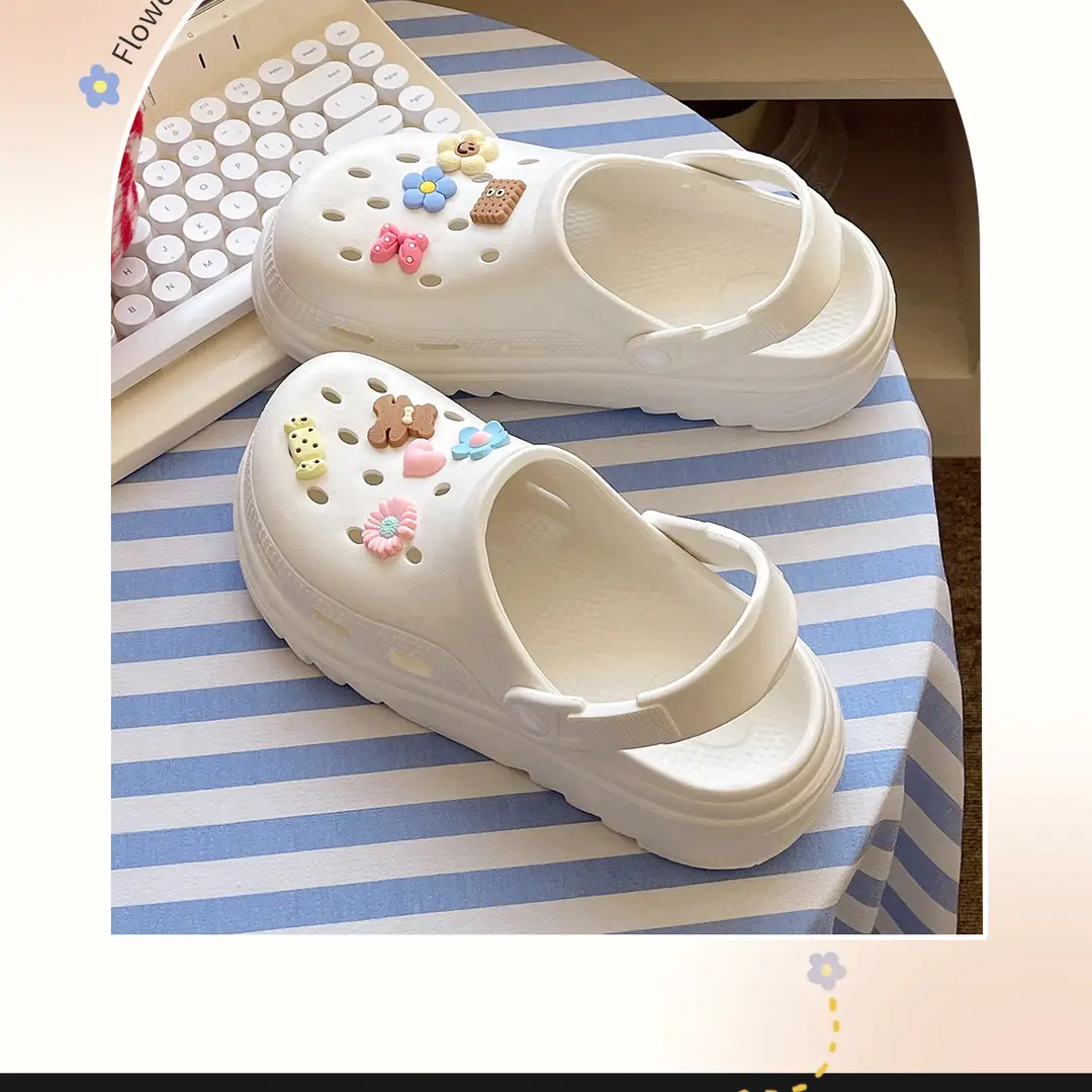 Operating Room Clogs for Women, Summer Outdoor Wear, 2026 New Model, Nurse Hospital Eva Thick-Soled Slippers with a Soft Stepping Feel for Women — feature 4