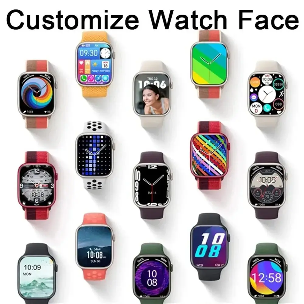 Huaqiang North T900 Pro MAX smart watch double button rotary button HD Bluetooth C900 large screen direct sales