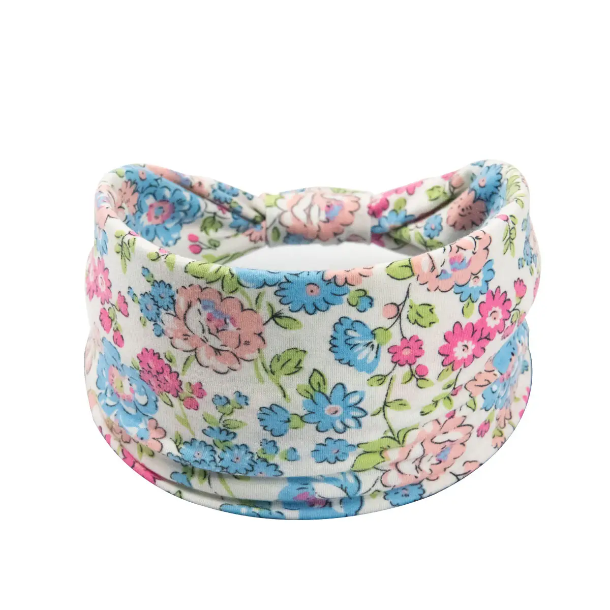 Printed Floral Hair Band for Women Wide Bristle Hood — feature 5