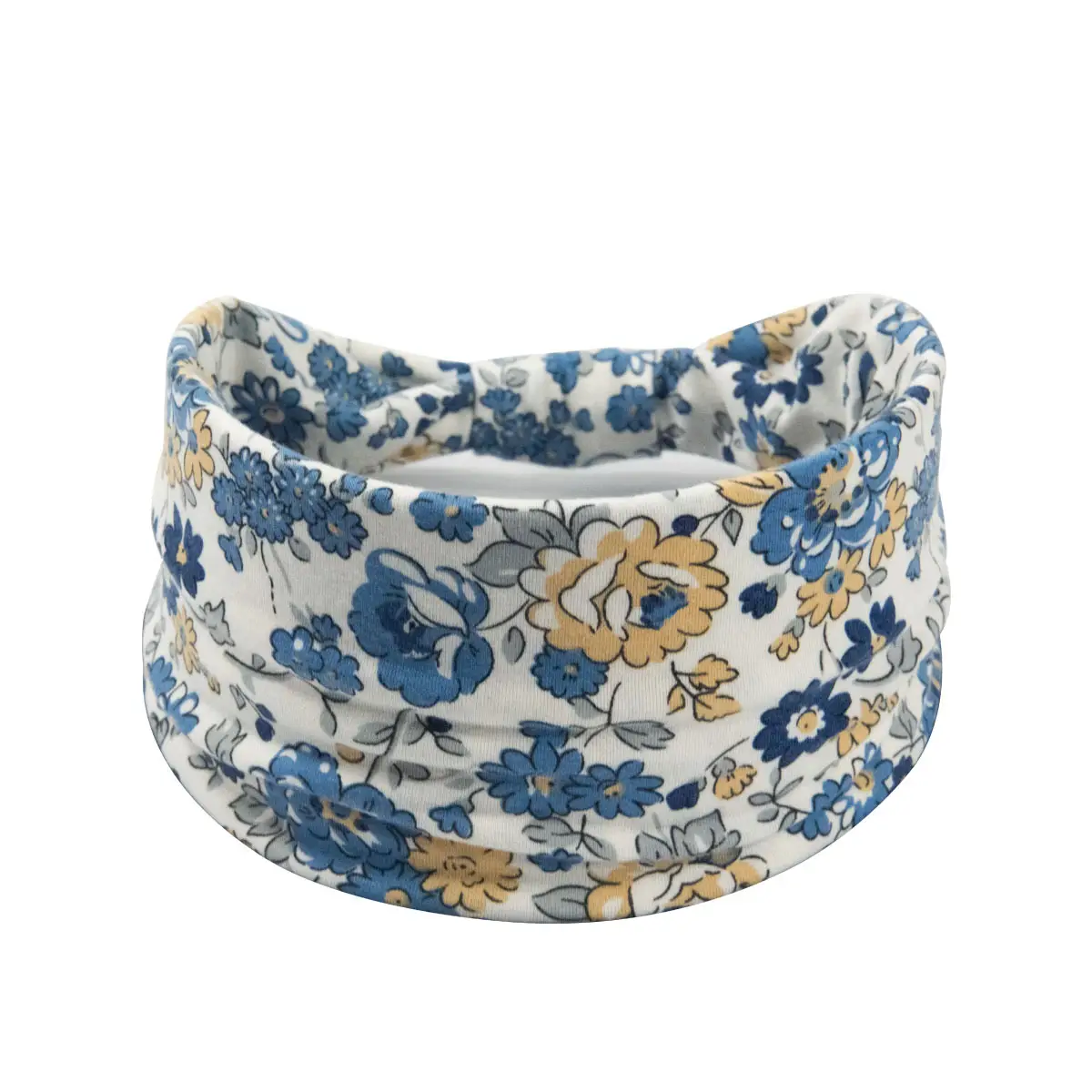 Printed Floral Hair Band for Women Wide Bristle Hood - Image 2