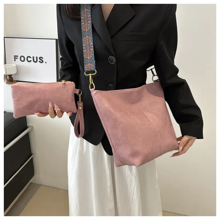 Vintage Beige Bucket Bag Women 2024 New Arrival — feature 24