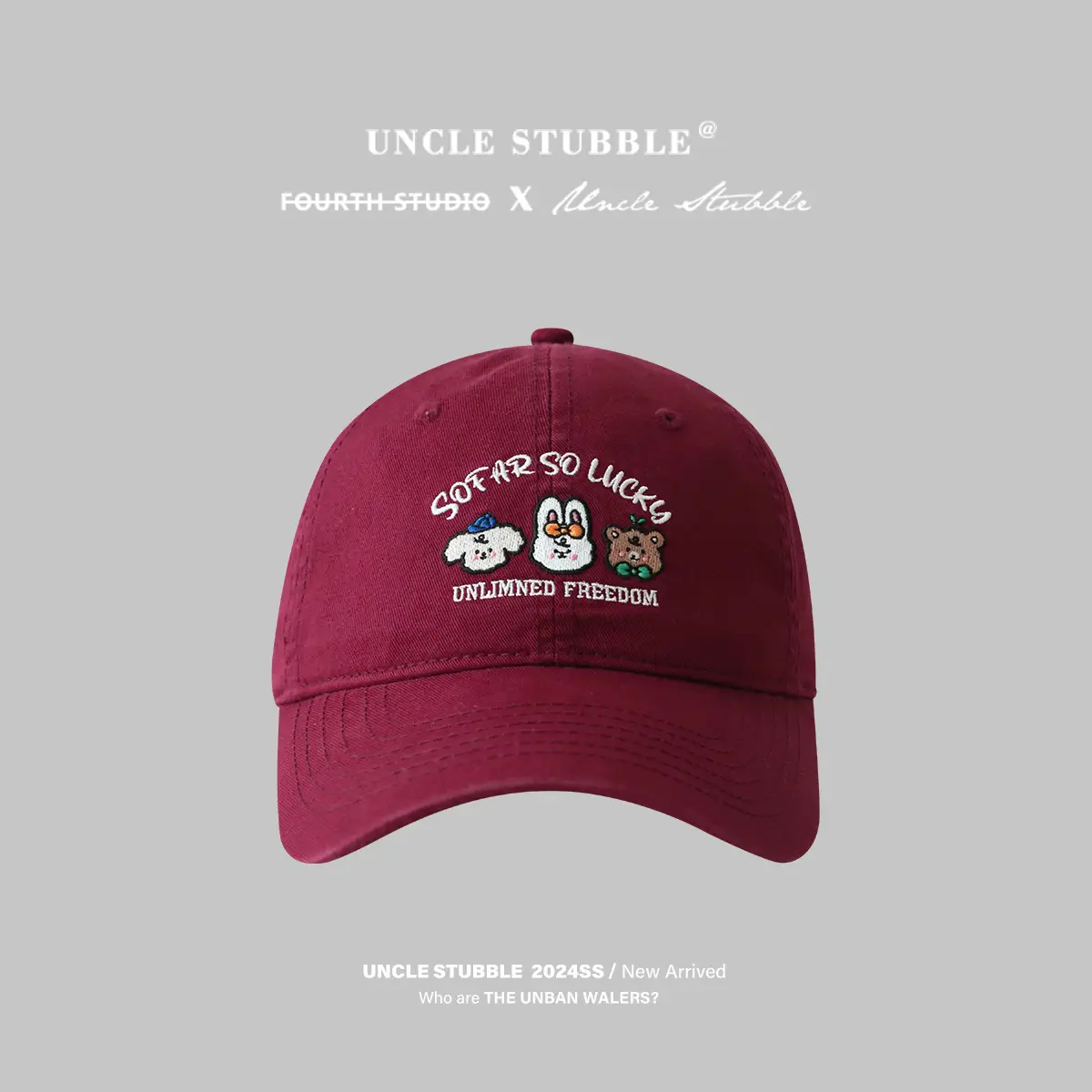 Japanese Style Cartoon Cap for Girls Sweet Age Reducing Curved Cap - Image 2