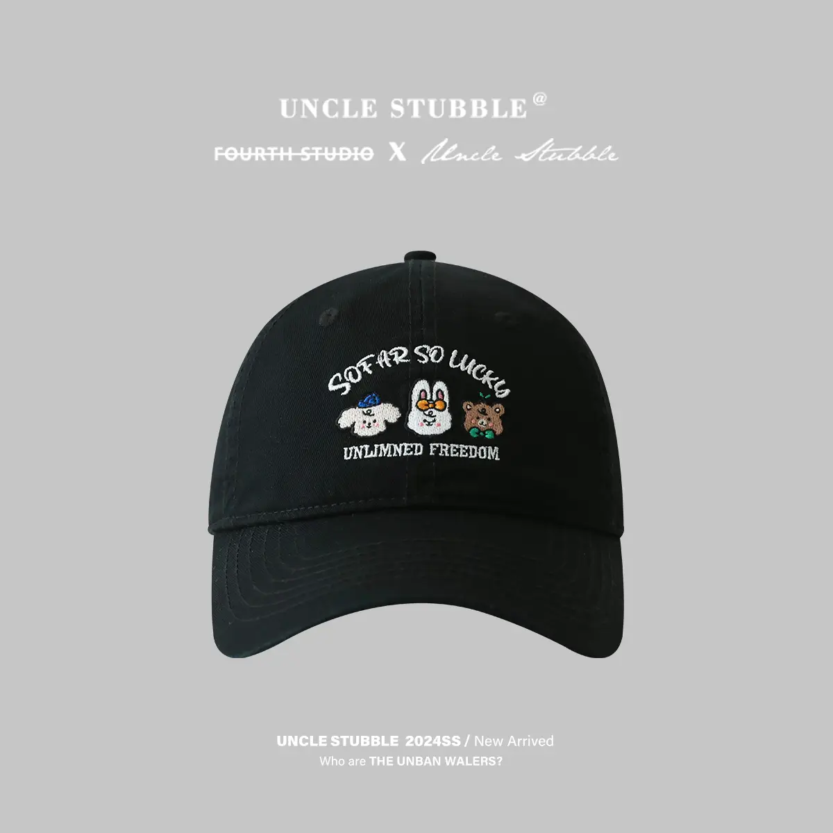 Japanese Style Cartoon Cap for Girls Sweet Age Reducing Curved Cap - Image 3