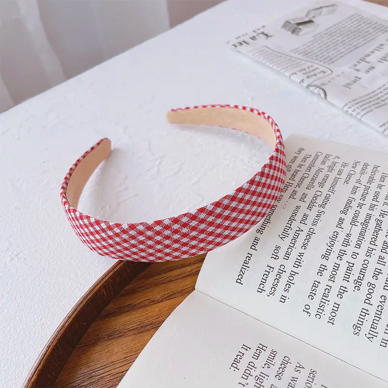 Korean-style Blue Velvet Hair Hoop for Women - Image 15