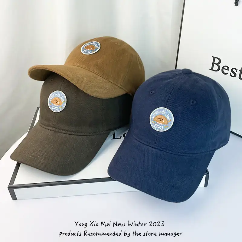 2023 Cartoon Cap Women Spring Autumn Korean Style - Image 8