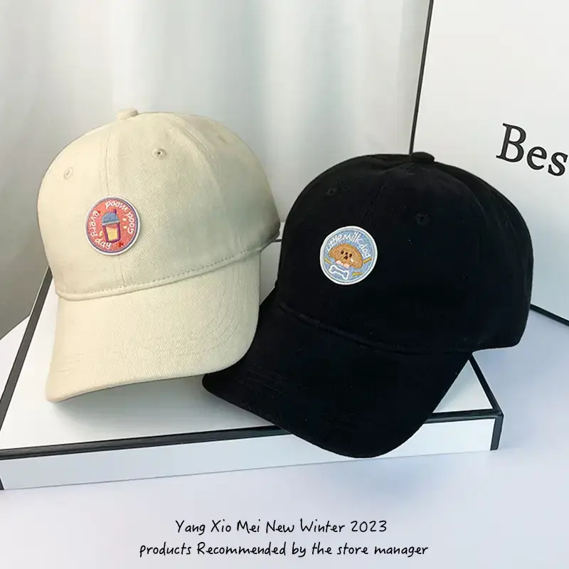 2023 Cartoon Cap Women Spring Autumn Korean Style - Image 9