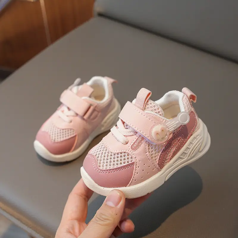 Pink Soft Sole Baby Toddler Shoes Summer