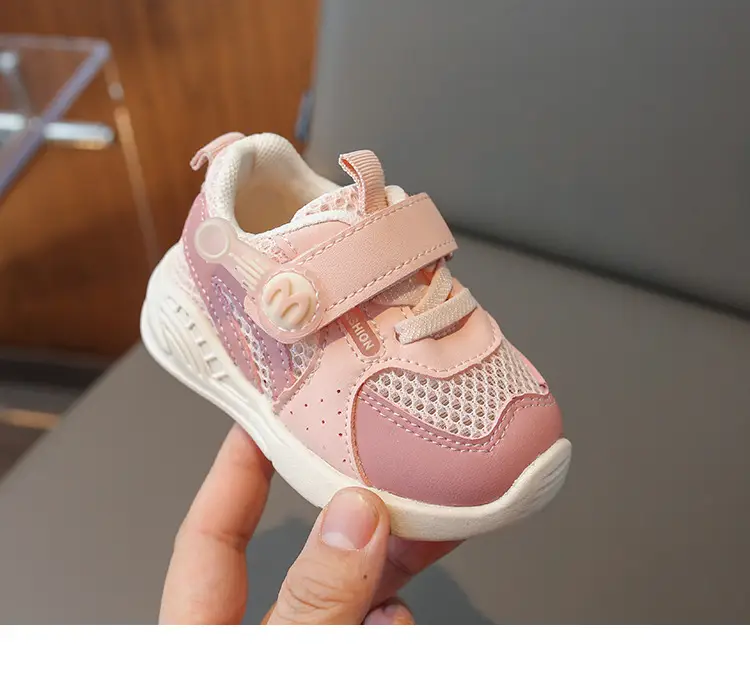 Pink Soft Sole Baby Toddler Shoes Summer — feature 13