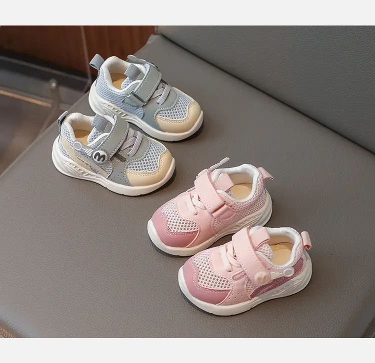 Pink Soft Sole Baby Toddler Shoes Summer — feature 6