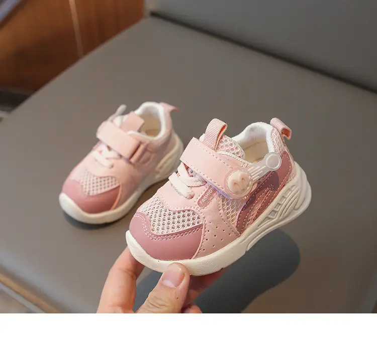 Pink Soft Sole Baby Toddler Shoes Summer — feature 7