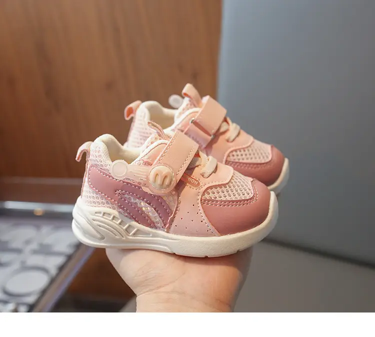 Pink Soft Sole Baby Toddler Shoes Summer — feature 8