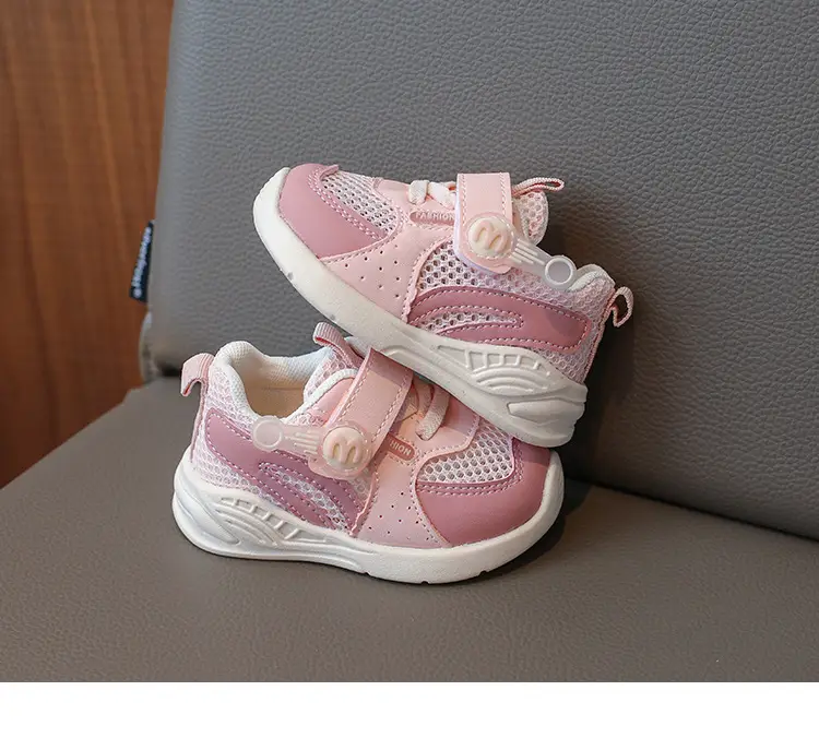 Pink Soft Sole Baby Toddler Shoes Summer — feature 9