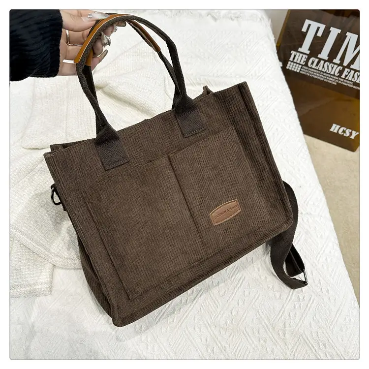 Black Large Capacity Women's Tote Bag 2024 — feature 24