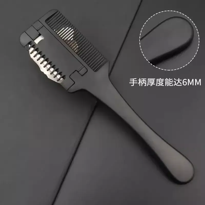 Double-Sided Hair Thinning Comb Clipper Knife - Image 3
