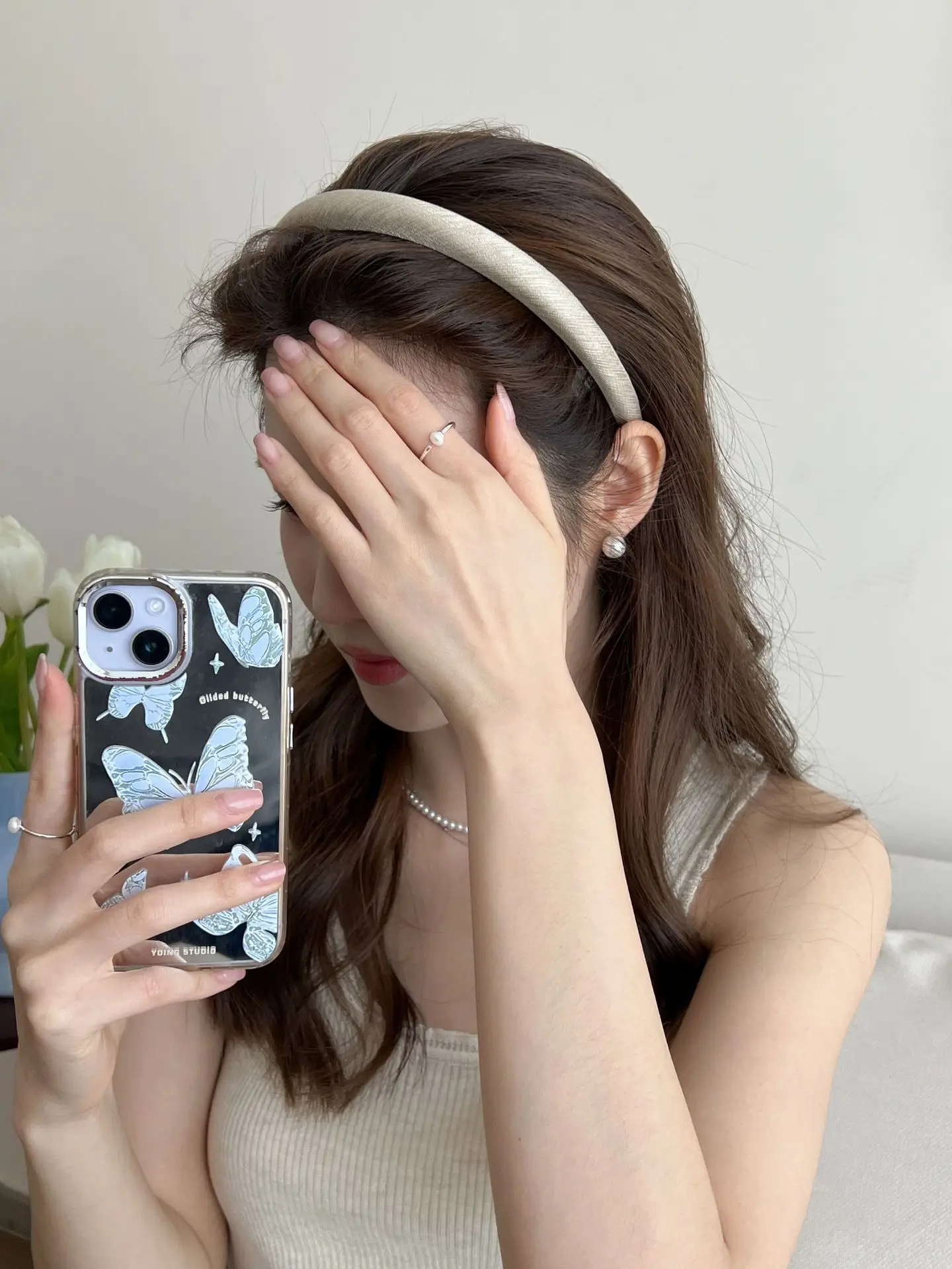 French Style White Hair Hoop for Women — feature 11
