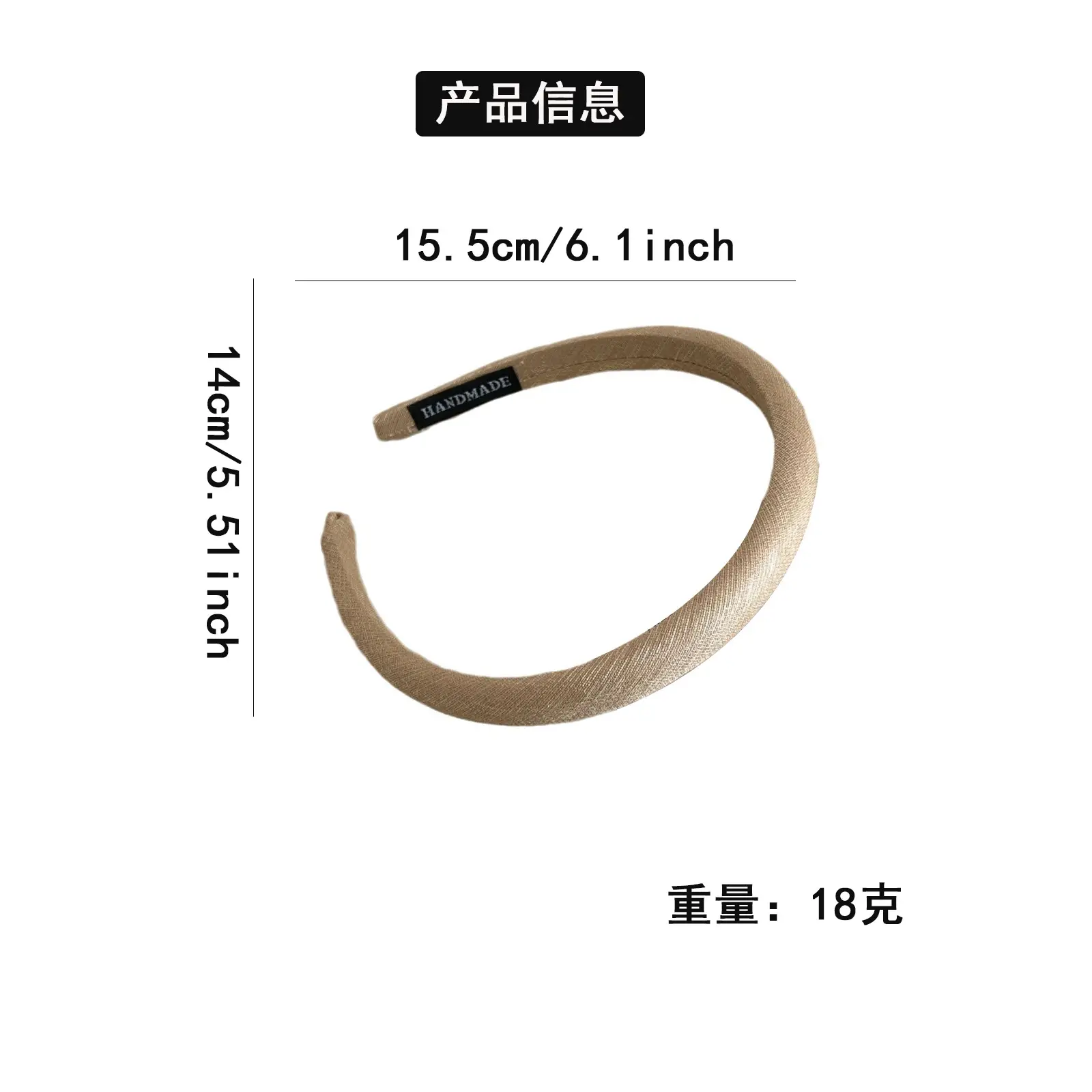 French Style White Hair Hoop for Women — feature 3