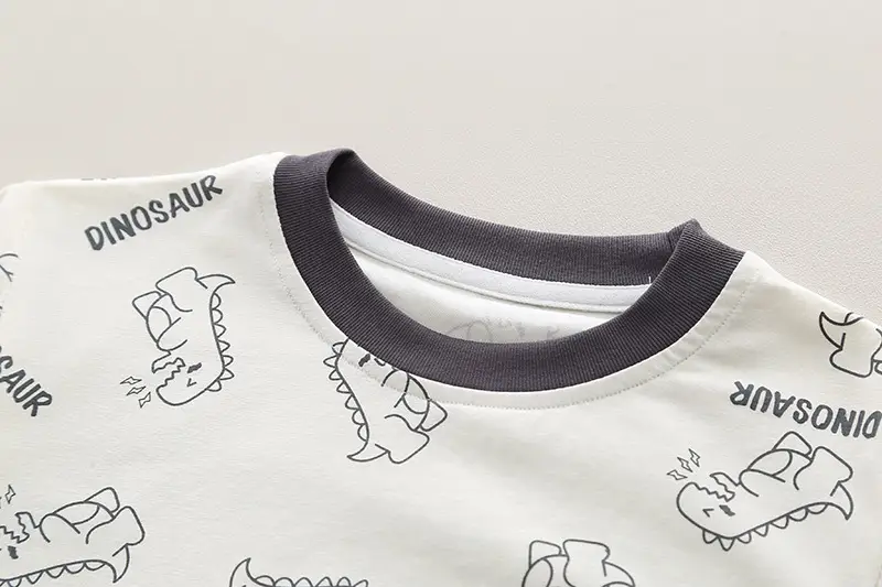 Kids Dinosaur Cotton T-Shirt Shorts Set 1-5Yr — feature 10