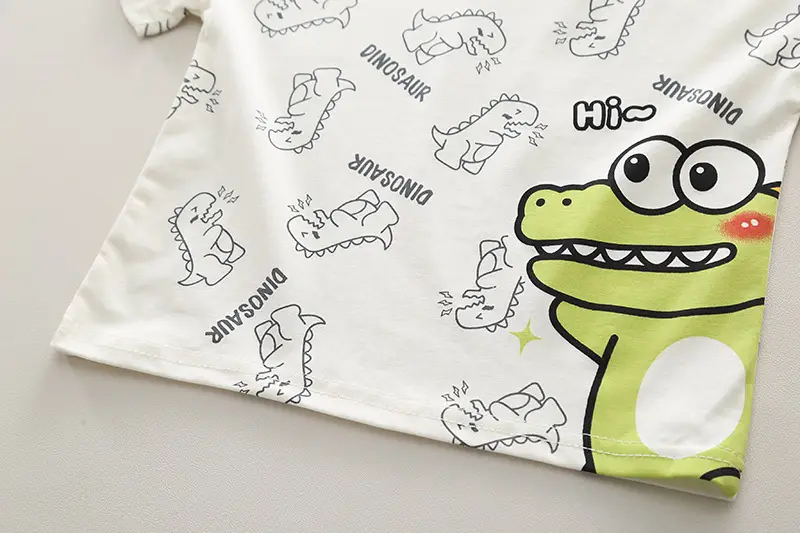 Kids Dinosaur Cotton T-Shirt Shorts Set 1-5Yr — feature 13