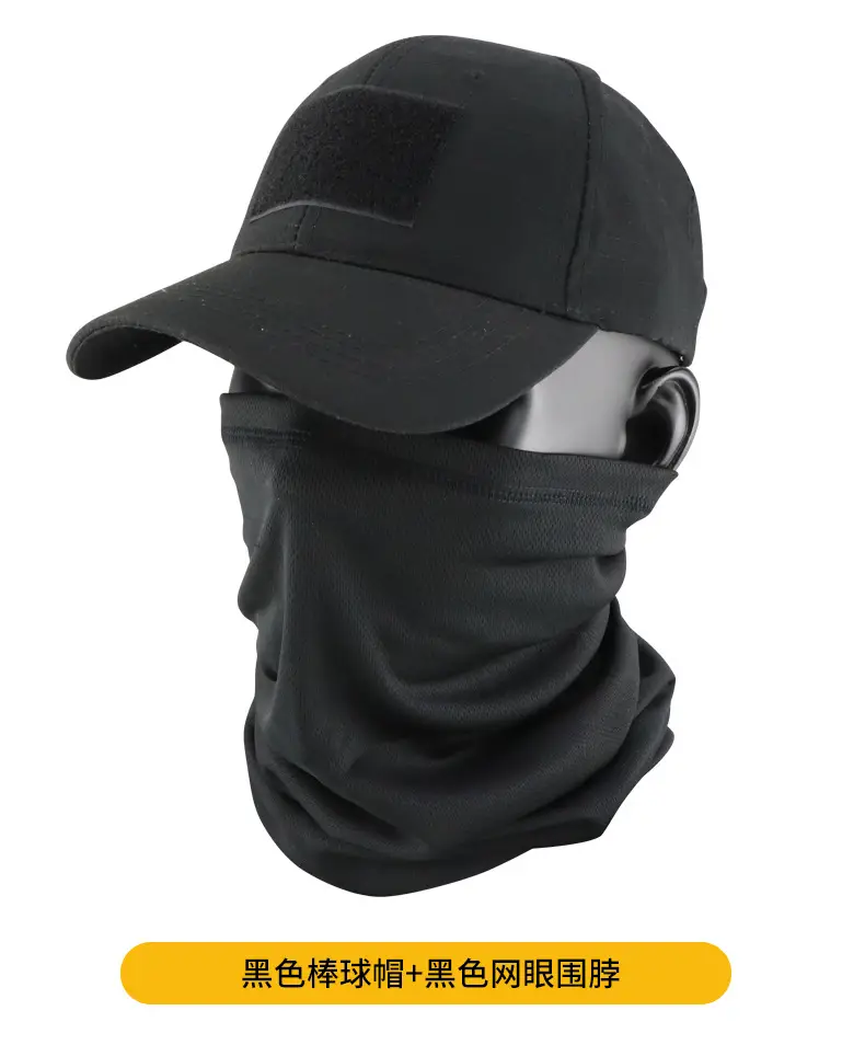 Camouflage Tactical Headscarf Sun Protector Cycling Mask Brown — feature 18