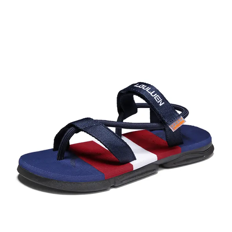 Cross-Border Sandals for Men 2024 Summer Flip-Flops Two-Wear Slippers for Men Beach Flip-Flops Outdoor Fashion Sandals for Men - Image 2