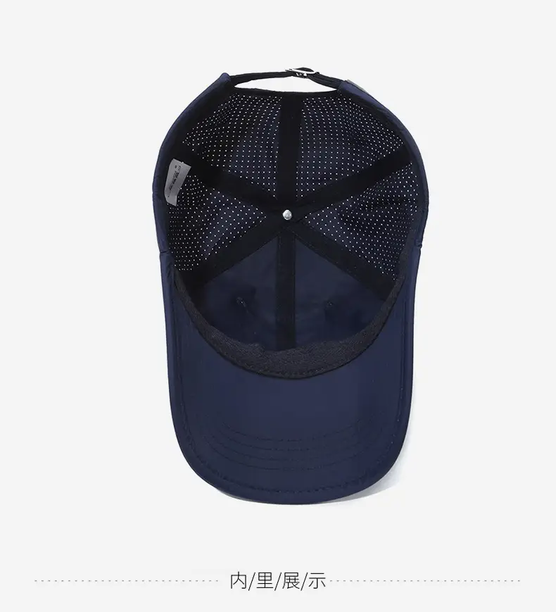 Men's Light Grey Baseball Cap Sports Wear — feature 13
