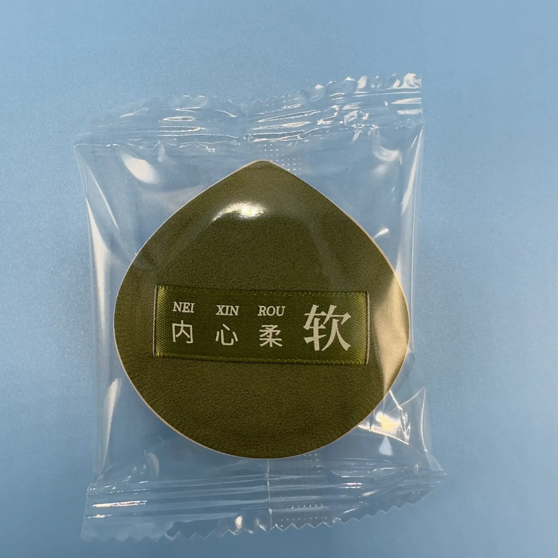 Green Round Makeup Sponge Powder Puff Marshmallow XL - Image 9
