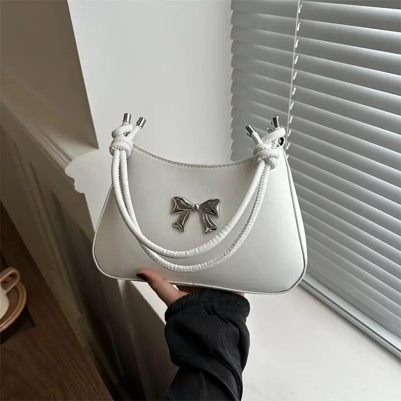 Sweet Bowknot Shoulder Bag for Women 2026 Summer - Image 9