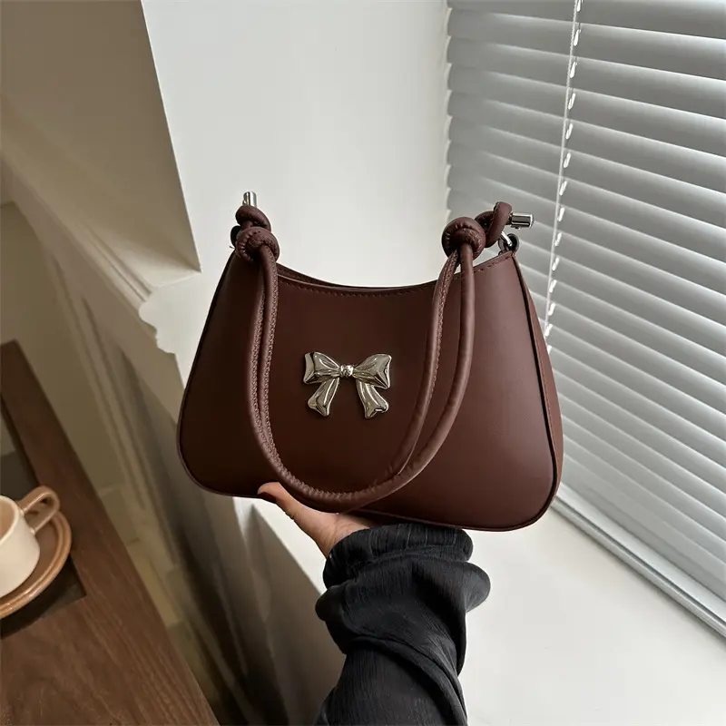 Sweet Bowknot Shoulder Bag for Women 2026 Summer - Image 10