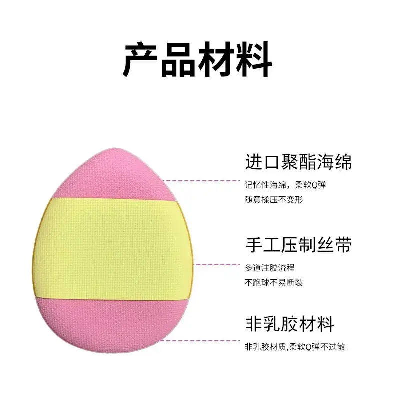 Mini Velvet Finger Powder Puff for Makeup Application — feature 17