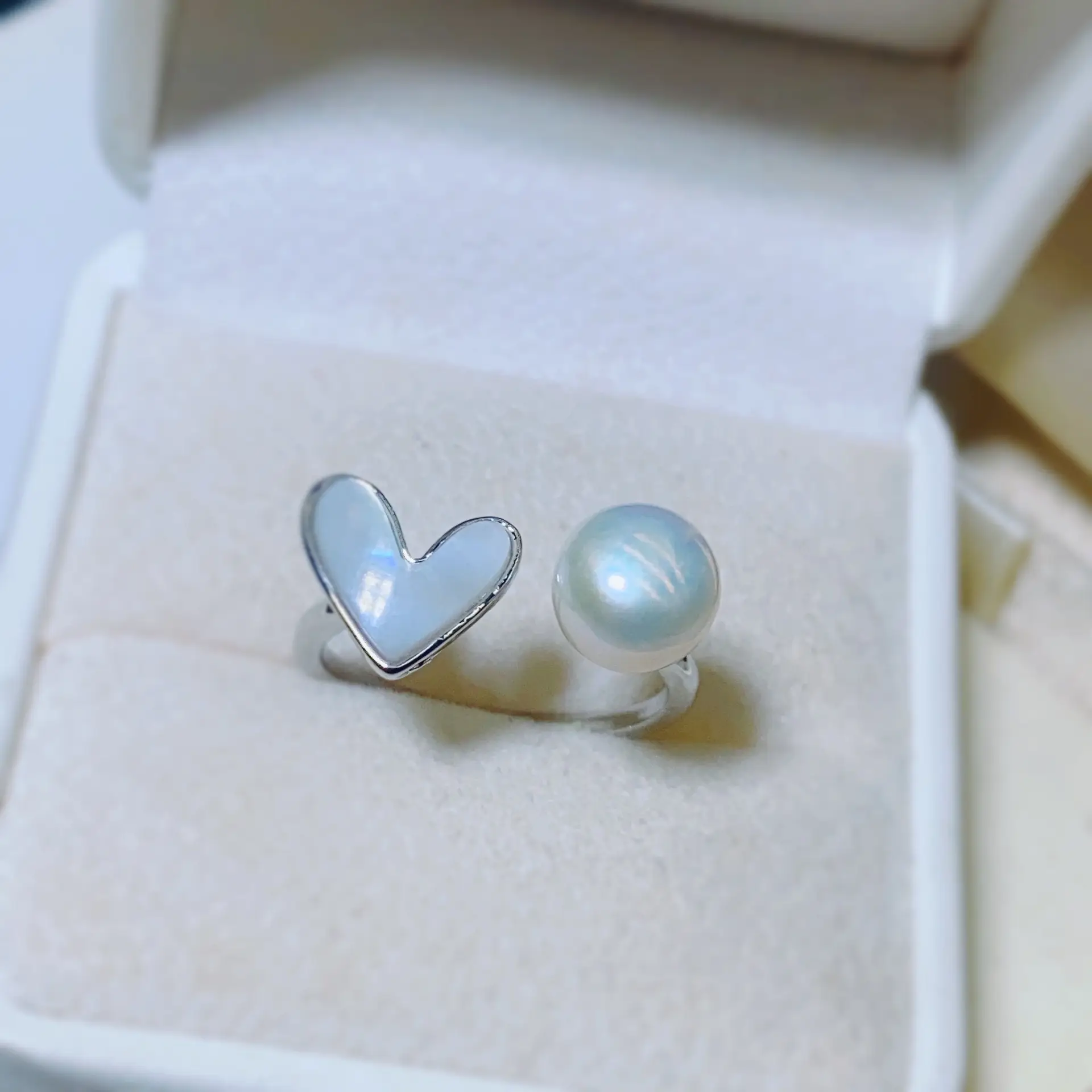 Zhuji Pearl Heart Necklace Set for Women — feature 22