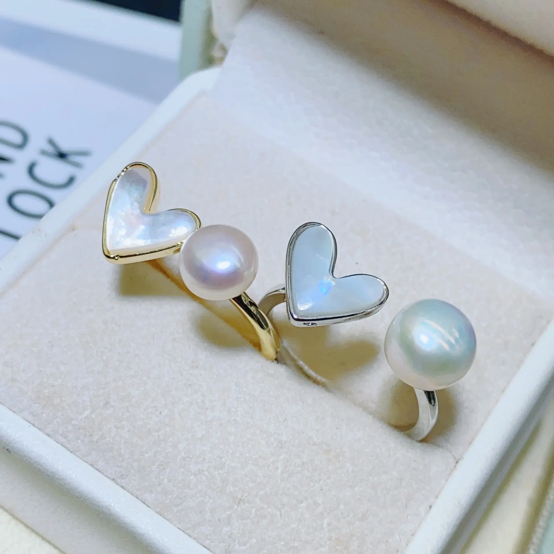 White Pearl Ring