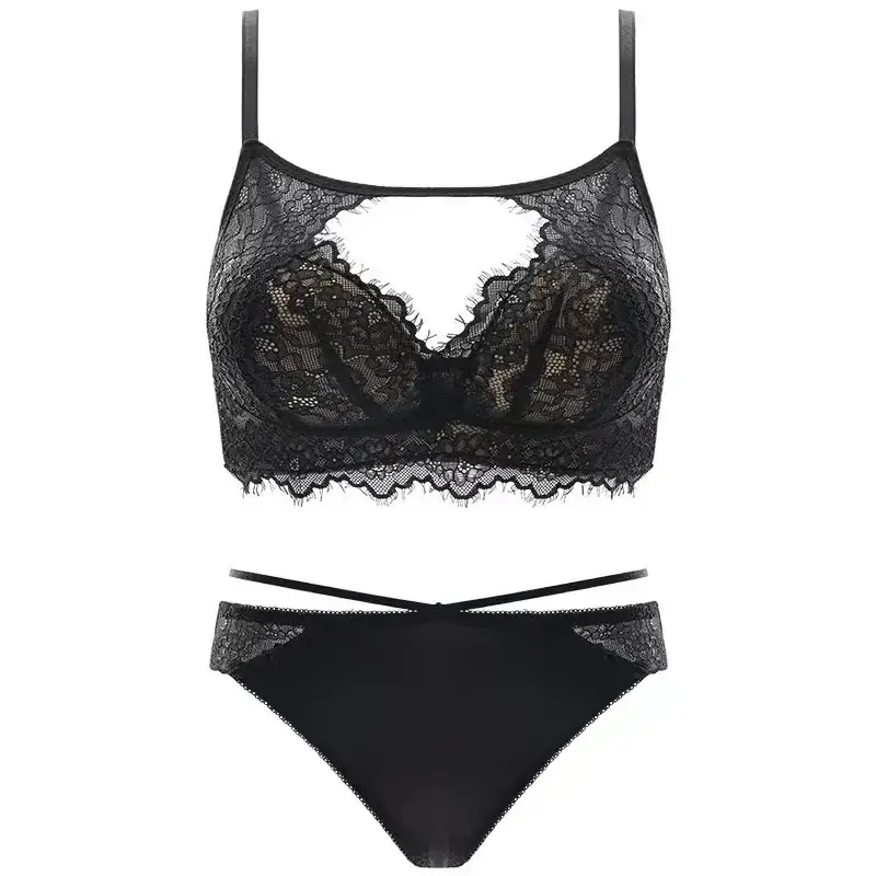 Girls Lace Bra Small Chest Anti-Sagging Back Cup
