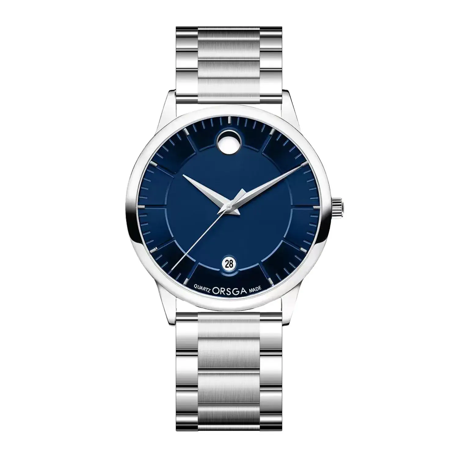 Oshga Men's Watch Black Gold Waterproof Live Quartz - Image 8