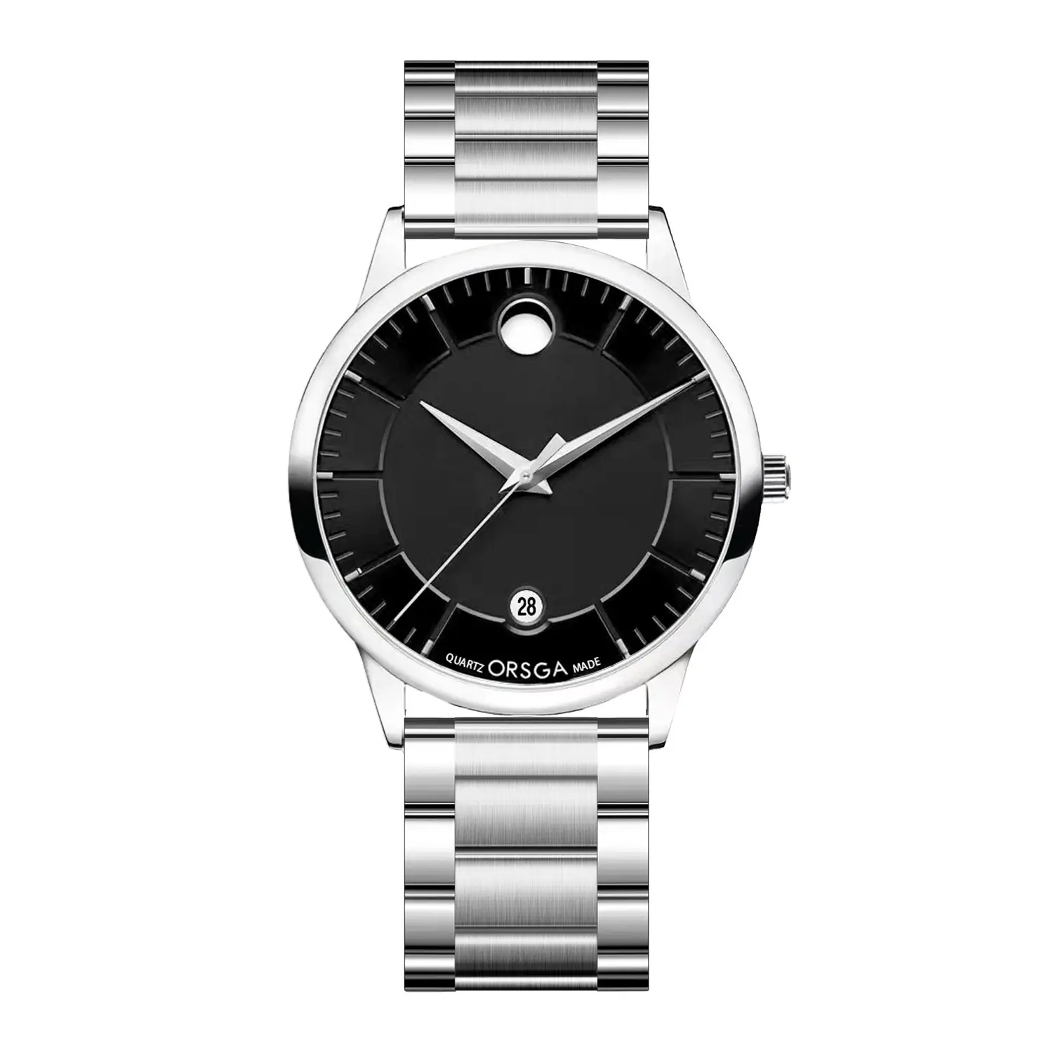 Oshga Men's Watch Black Gold Waterproof Live Quartz — feature 9