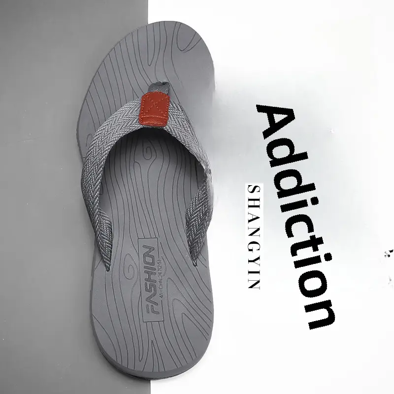 2024 Korean Style Men's Green Flip Flops Summer Sandals - Image 12