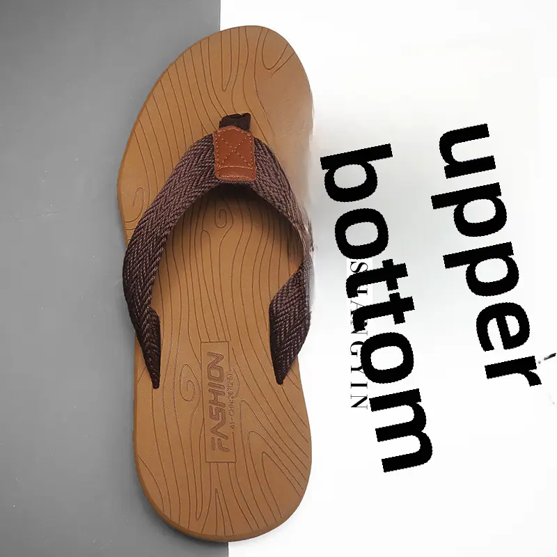 2024 Korean Style Men's Green Flip Flops Summer Sandals - Image 15