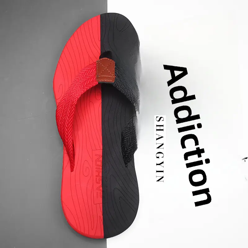 2024 Korean Style Men's Green Flip Flops Summer Sandals - Image 34