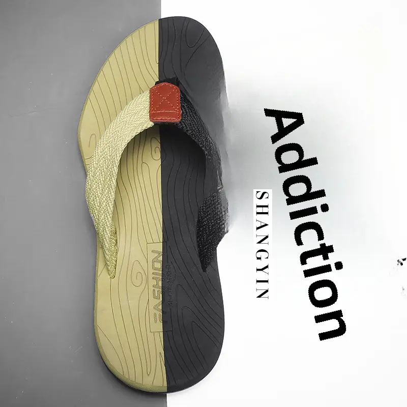 2024 Korean Style Men's Green Flip Flops Summer Sandals - Image 36