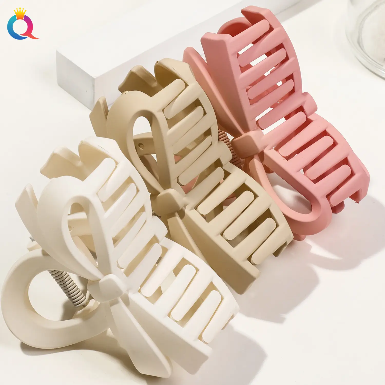 Qiyue Cross-Border Bow Hairpin Women's Clip Shark Clip — feature 28