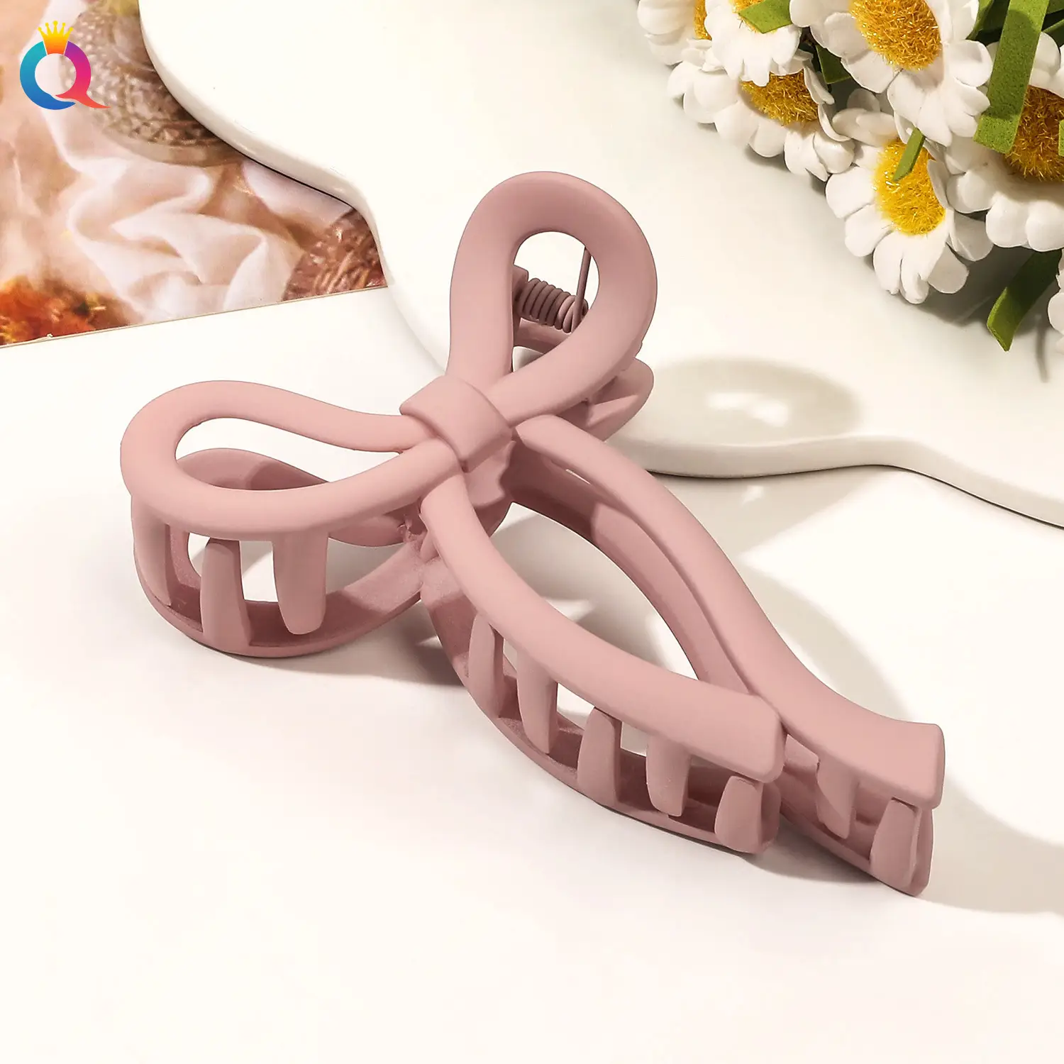 Qiyue Cross-Border Bow Hairpin Women's Clip Shark Clip - Image 7