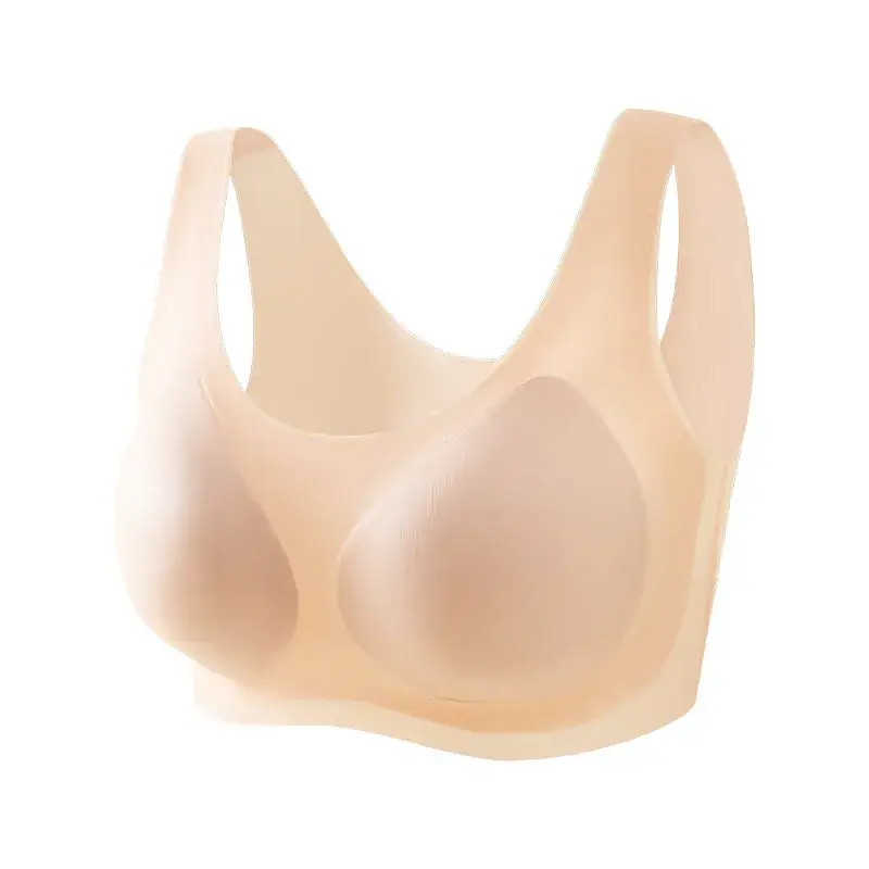 Cool Wire-Free Push-Up Bra Black